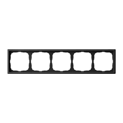 Рамка на 5 постов ArtGallery карбон SE GAL001005