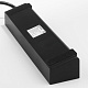 Розеточный блок 4-х местный + 3 USB Werkel W6514944 черный/шампань a051462