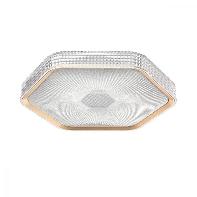 Светильник металл/пластик/прозрачный/золотистый LED 48Вт 3000-4000-6000K 42 SONEX 7746/48L PIKO LED SN 000