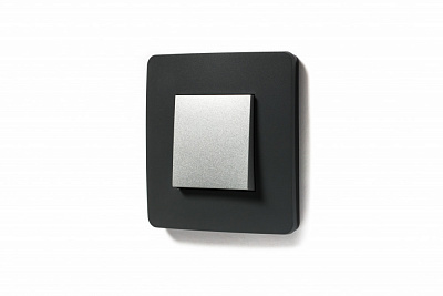 Рамка для розетки на 1 пост серая SE Unica Studio NU280222