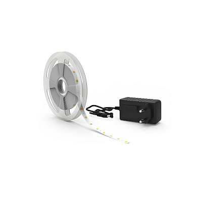 Лента Gauss Basic в комплекте LED 2835/60 12V 6W/m 600lm/m 3000K 8mm IP65 5м 1/50 BT013