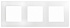 Рамка на 3 поста белая Legrand Etika 672503