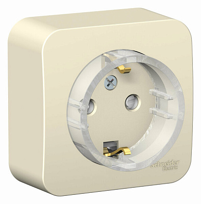 Розетка SE Blanca молочный BLNRA111112