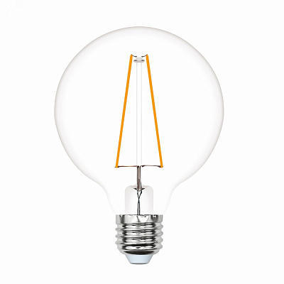 Лампа светодиодная декор Uniel Vintage LED 4вт 220-240В шар G95 400Лм Е27 2250К UL-00001818