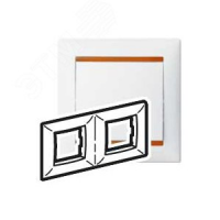 Рамка на 2 поста Legrand Valena 774262