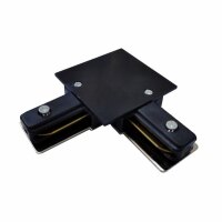 Коннектор угловой для однофазного встраиваемого шинопровода Elektrostandard Track Rail BK Recessed TRCM-1-1-L-BK a049560