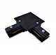 Коннектор угловой для однофазного встраиваемого шинопровода Elektrostandard Track Rail BK Recessed TRCM-1-1-L-BK a049560
