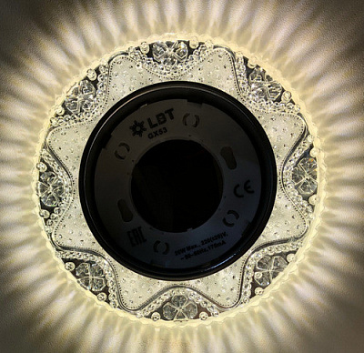 Встраиваемый светильник с подсветкой LBT KG5357L-1