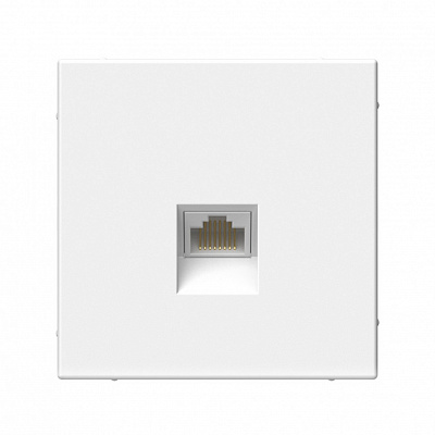 Розетка компьютерная ArtGallery RJ45 кат.5е, механизм лотос Schneider Electric GAL001383