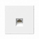 Розетка компьютерная ArtGallery RJ45 кат.5е, механизм лотос Schneider Electric GAL001383