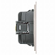 Розетка телевизионная 1-местная STEKKER Мия RST00-3108-08 50479 пудровый жемчуг