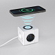 Розеточный блок 3-х местный + 3 USB и беспроводная зарядка Werkel белый a066454