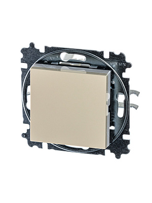 Переключатель одноклавишный перекрестный ABB Levit слоновая кость/белый 2CHH590745A6017