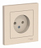 Розетка SE AtlasDesign бежевый ATN000240