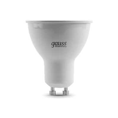 Лампа Gauss Elementary MR16 9W 660lm 4100К GU10 LED  13629 (15 шт)