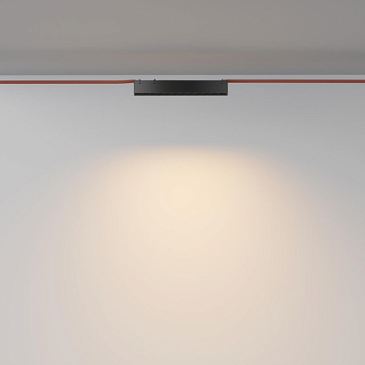 Трековый светодиодный светильник Maytoni Points TR128B-12W3K-M-B