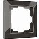 Рамка для розетки на 1 пост Werkel Snabb basic W0012007 коричневая a051291