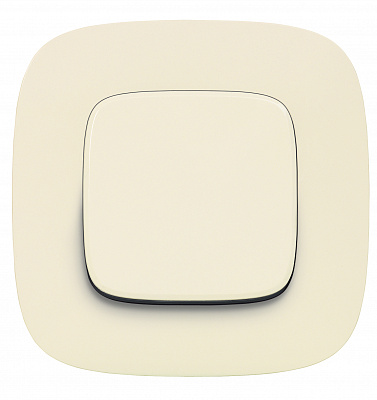 Лицевая панель для выключателей одноклавишных слоновая кость Legrand Valena Alure 755006