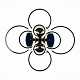Люстра потолочная EVOLED Cerina SLE500512-08RGB