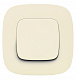 Лицевая панель для выключателей одноклавишных слоновая кость Legrand Valena Alure 755006