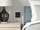 Выключатель одноклавишный антрацит Legrand Inspiria 673603