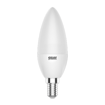 Лампа Gauss Elementary Свеча 10W 730lm 4100K Е14 LED 33120 (2 шт)