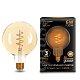 Лампа Gauss Filament G125 6W 360lm 2400К Е27 LED 158802008