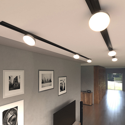 Трековый светодиодный светильник Elektrostandard Pila a056104