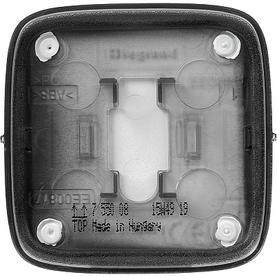 Лицевая панель для выключателей одноклавишных антрацит Legrand Valena Alure 755008