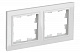 Рамка на 2 поста IEK Brite РУ-2-БрБ BR-M22-K01-PRO