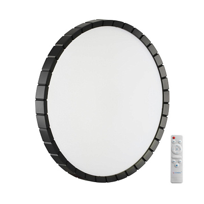 Настенно-потолочный светодиодный светильник Sonex Atabi Black 7649/EL