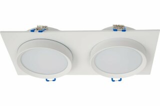 Светильник встраиваемый EKS GX53 ART INFINITY DUO белый, 220*110 мм, 0У-00001500