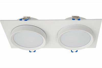 Светильник встраиваемый EKS GX53 ART INFINITY DUO белый, 220*110 мм, 0У-00001500