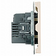 Розетка 2-местная USB + Type C (механизм), STEKKER Эмили, 250В, 20W, RST10-5115-08, кашемир, soft touch