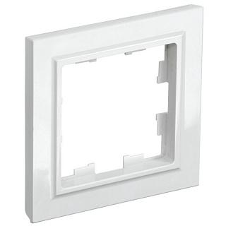 Рамка для розетки на 1 пост IEK Brite РУ-1-БрБ BR-M12-K01