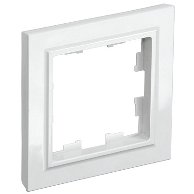 Рамка для розетки на 1 пост IEK Brite РУ-1-БрБ BR-M12-K01