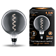 Лампа Gauss Filament G200 4.5W 100lm 1800К Е27 LED 154802005 (2 шт)