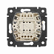 Переключатель на два направления бежевый Legrand Valena Classic 774306