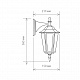 Уличный настенный светильник Elektrostandard Claro GL 1004D a035744