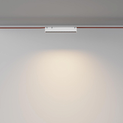 Трековый светодиодный светильник Maytoni Points TR128B-12W3K-M-W