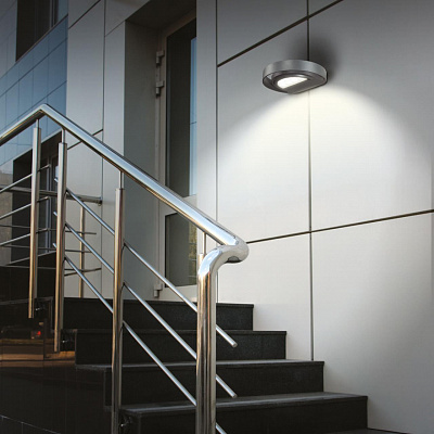 Уличный настенный светодиодный светильник Novotech Kaimas 357423