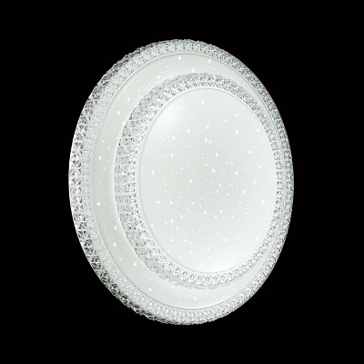 Светильник настенно-потолочный LED Sonex FLOORS 76Вт 3000/4000/6000K D450 IP43 CCT 2041/ELN 197 пластик белый прозрачный