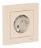 Розетка SE AtlasDesign бежевый ATN000244