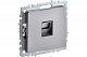 Розетка RJ45 IEK Brite кат.5E РК10-БрС сталь BR-K10-1-K46