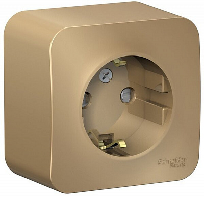 Розетка SE Blanca титан BLNRA011104