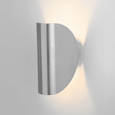 Уличный настенный светодиодный светильник Elektrostandard Taco 1632 Techno Led алюминий 4690389167270