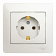 Розетка SE Glossa перламутр GSL000642