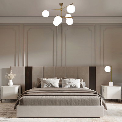 Настольная лампа Eurosvet 01157/1 латунь Marbella a064387