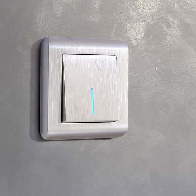 Выключатель одноклавишный с подсветкой Werkel W1110113 перламутровый a051177