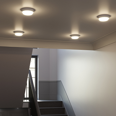 Точечный накладной светильник Gauss HALL 12W 940lm 4000K 200-240V IP40 LED 193411212-S